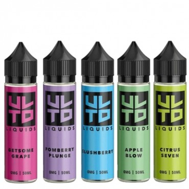 ULTD Eliquid Shortfills 60ML